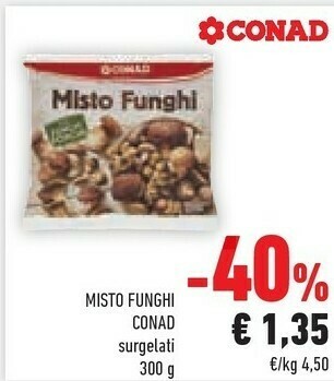 Conad Funghi offerta