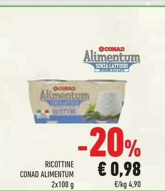 Conad Ricotta offerta