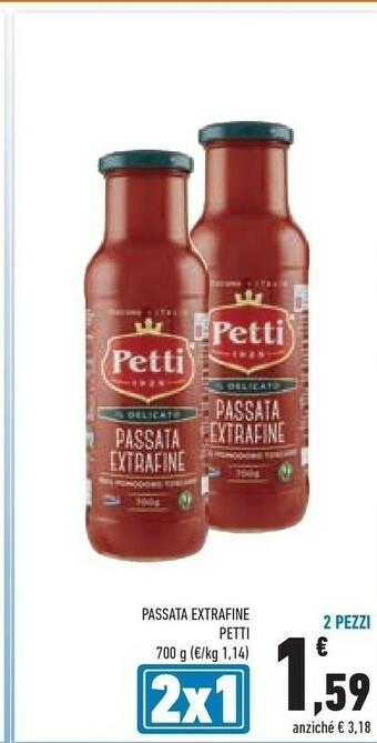 Conad Petti Passata di pomodoro offerta