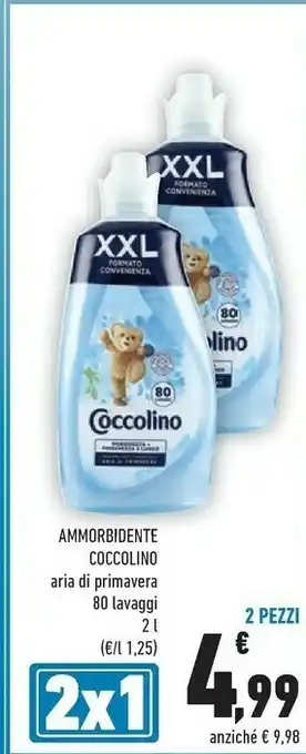 Conad City Coccolino Ammorbidente offerta