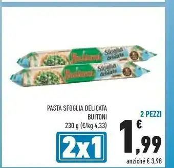 Conad Superstore Buitoni Pasta sfoglia offerta