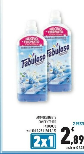 Conad Superstore Fabuloso Ammorbidente offerta