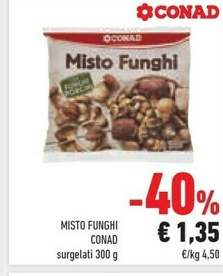 Conad Superstore Funghi offerta