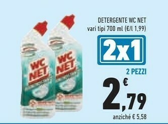 Wc net Pulizia bagno