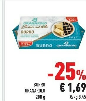 Conad City Granarolo Burro offerta