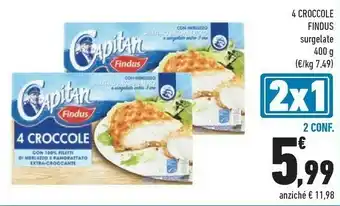 Conad City Findus Pesce surgelato offerta