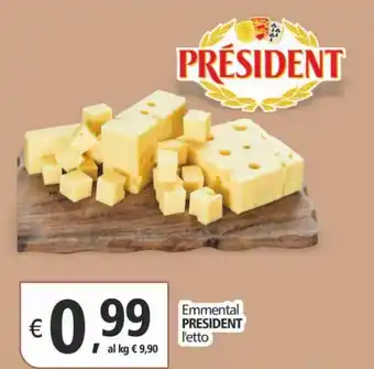 Alter Discount Emmental PRESIDENT offerta
