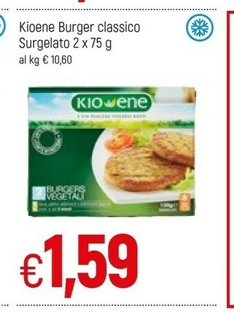 Famila Kioene - Burger Classico 150 G(ml) offerta
