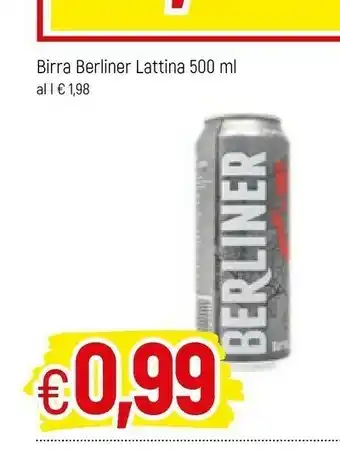 Famila Berliner Birra Lattina offerta