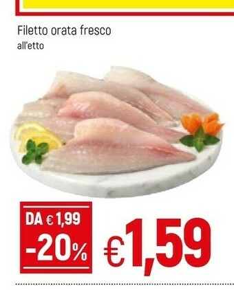 Famila Filetto Orata Fresco offerta