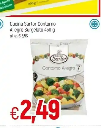 Famila Cucina Sartor - Contorno Allegro 450 G(ml) offerta