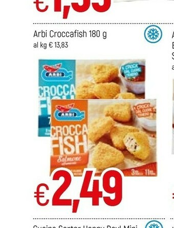 Famila Arbi Croccafish offerta