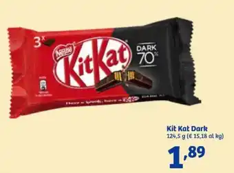 In'S Mercato Kit Kat Dark 124,5 g offerta