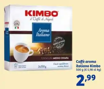In'S Mercato Caffè aroma italiano Kimbo 500 g offerta