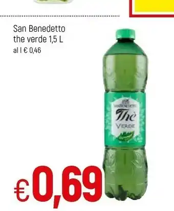 Famila San Benedetto The Verde Con Aloe Vera 1500 G(ml) offerta