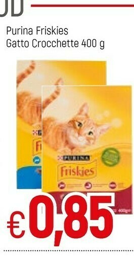 Famila Purina Friskies Gatto Crocchette offerta