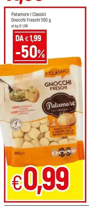 Famila Patamore - Gnocchi Freschi 500 g(ml) offerta