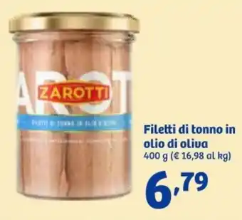 In'S Mercato Filetti di tonno in olio di oliva 400 g offerta