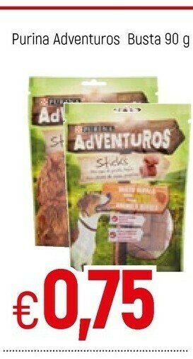 Famila Purina Adventuros Busta offerta