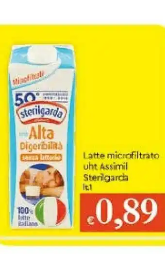 Galassia Sterilgarda Latte Microfiltrato Scremato UHT 1000 G(ml) offerta