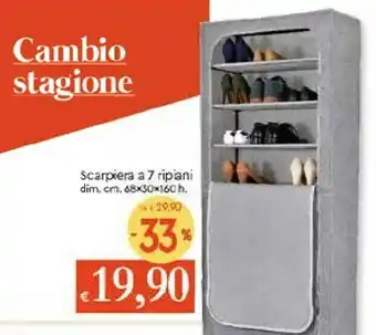 Galassia Scarpiera A 7 Ripiani offerta