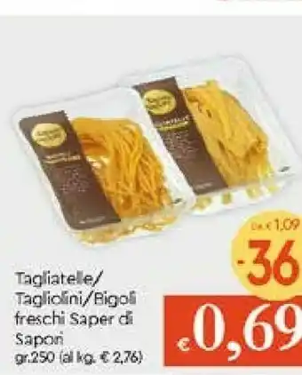 Galassia Saper di sapori Tagliatelle offerta