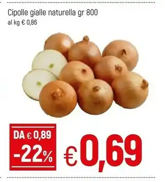 Famila Naturella Cipolle Gialle offerta