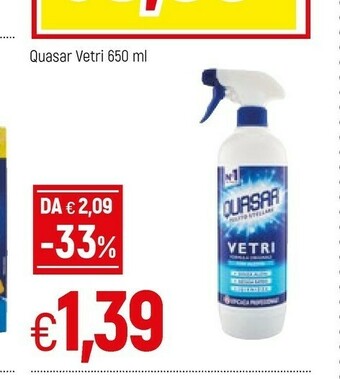 Famila Quasar Vetri offerta