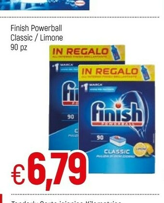 Famila Finish Powerball Classic / Limone offerta