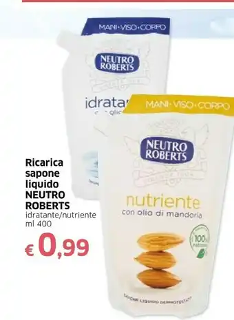 Famila Neutro Roberts Ricarica Sapone Liquido offerta