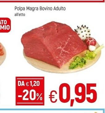 Famila Polpa Magra Di Bovino Adulto offerta