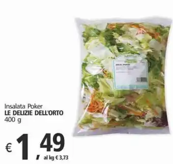 Alter Discount Insalata Poker LE DELIZIE DELL'ORTO 400 g offerta