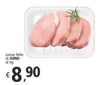 Lonza fette di SUINO