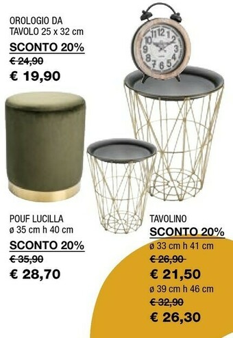 Iper La Grande Orlogio Da Tavolo offerta