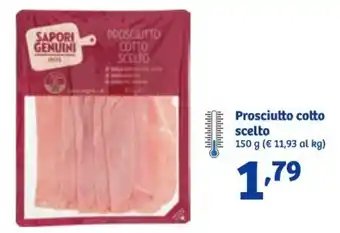 In'S Mercato Prosciutto cotto scelto 150 g offerta