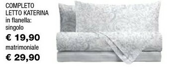 Iper La Grande Completo Letto Katerina offerta