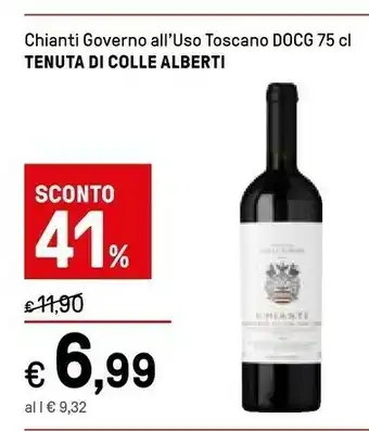 Iper La Grande Alberti Chianti Governo All'uso Toscano Docg offerta