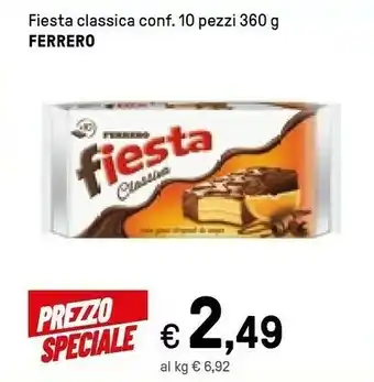 Iper La Grande Ferrero Fiesta Caffè 360 G(ml) offerta
