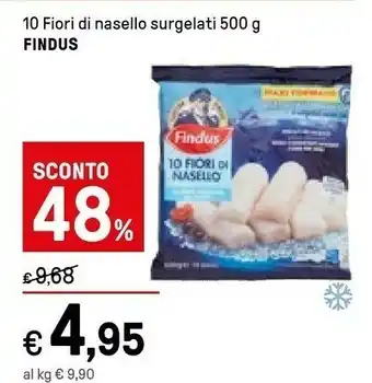 Findus 10 Fiori Di Nasello Surgelati
