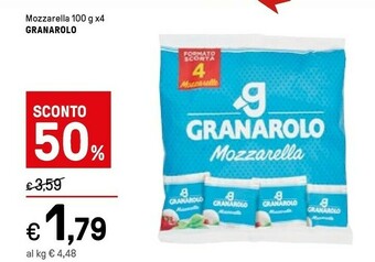 Iper La Grande Granarolo Mozzarella offerta