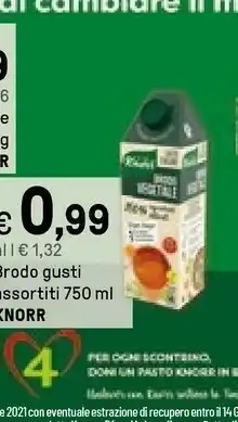 Iper La Grande Knorr Brodo offerta