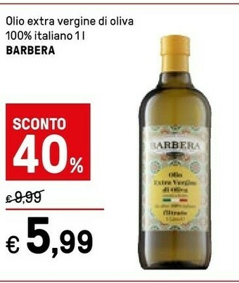 Iper La Grande Barbera Olio Extra Vergine Di Oliva Biologico offerta
