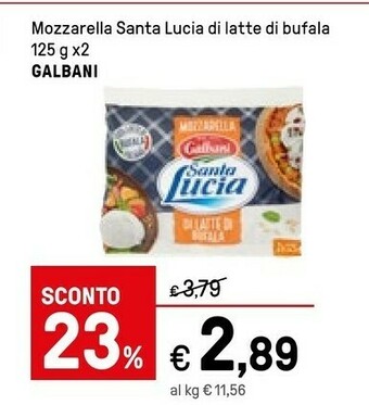Galbani Mozzarella Santa Lucia 125 G(ml)