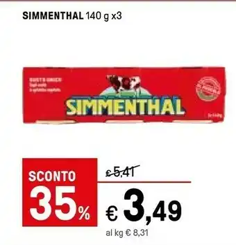 Iper La Grande Bolton Alimentari Spa - Simmenthal 140 G(ml) offerta