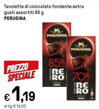 Iper La Grande Perugina 85% Cacao Fondente Extra Nero 85 G(ml) offerta