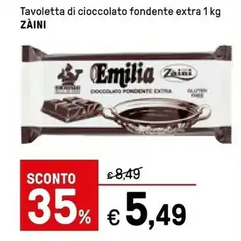 Iper La Grande Zaini - Emilia Cioccolato Fondente Extra 1000 G(ml) offerta