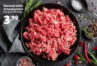 In'S Mercato Macinato misto di bovino/suino 500 g offerta