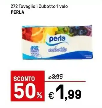Iper La Grande Perla 272 Tovaglioli Cubotto 1 Velo offerta
