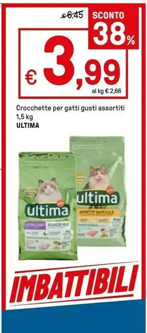 Iper La Grande Ultima Crocchette Per Gatti offerta
