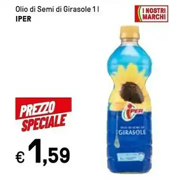 Iper La Grande Olio Di Semi Di Girasole offerta